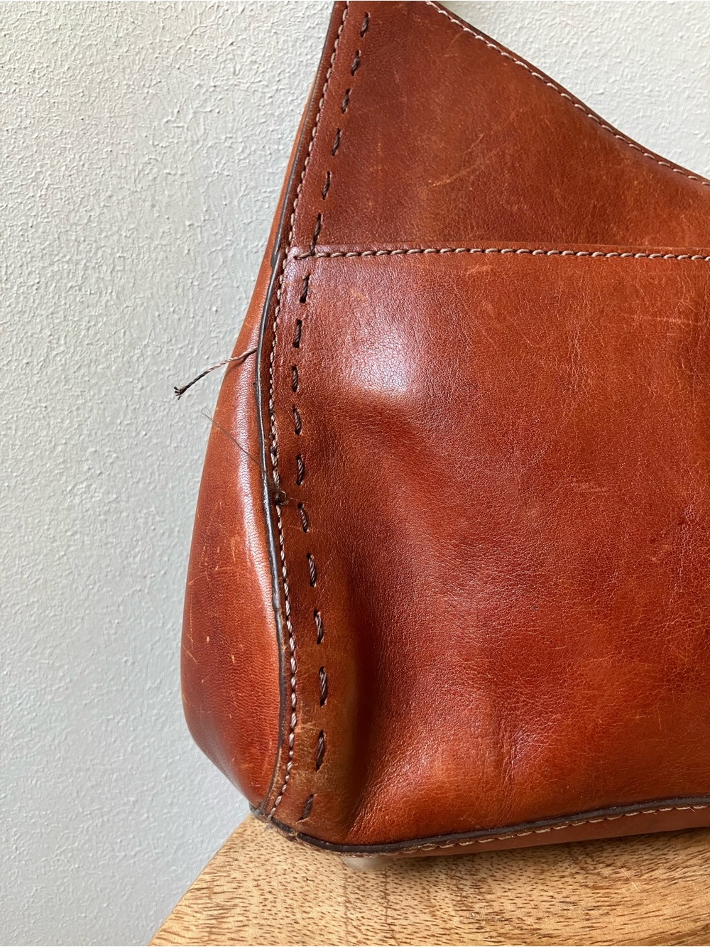 Fossil | Sedona Vintage 90's Leather MCM Small Shoulder Bag - Picture 7 of 11